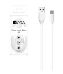 CABLE USB 1HORA A LIGHTNING IPHONE (CAB 187)