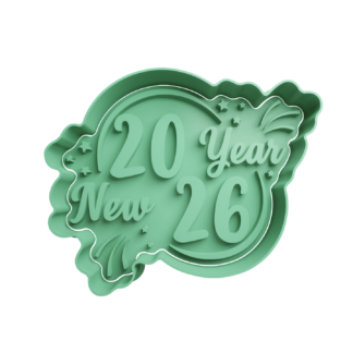 New Year 26/27/28 Cortador de Galletas