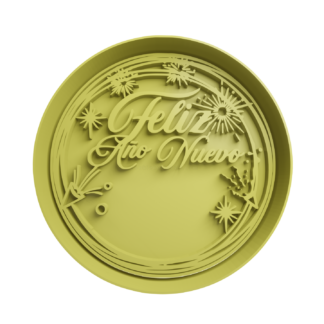 Happy New Year Cortador de Galletas