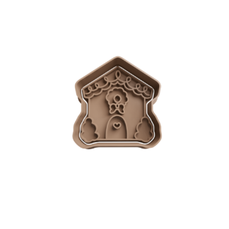 Casa de Jengibre Cortador de Galletas