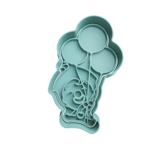 Plim Plim con Globos Cortador de Galletas