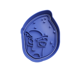 Ninja Nocturno Cabeza Cortador de Galletas