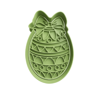 Huevo de Pascua con Moño Cortador de Galletas