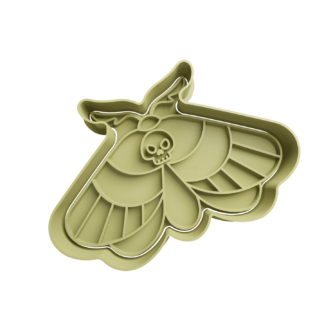 Mariposa Esfinge de Calavera Cortador de Galletas