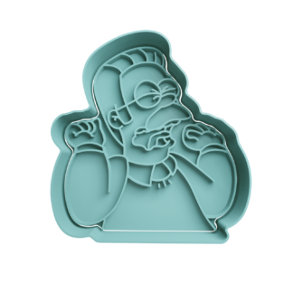 Ned Flanders Gritando Cortador de Galletas