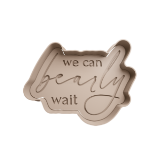 We can bearly wait Cortador de Galletas