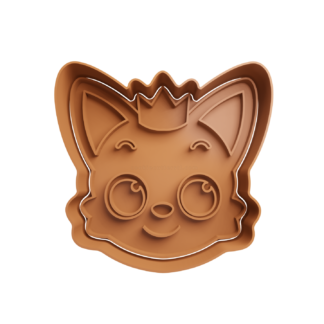 Zorro Pinkfong Cortador de Galletas
