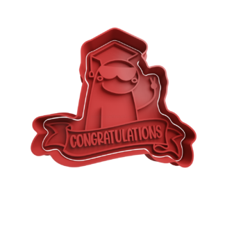 Deformito Egresado -Congratulations Cortador de Galletas