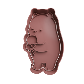 Oso Pardo Cortador de Galletas