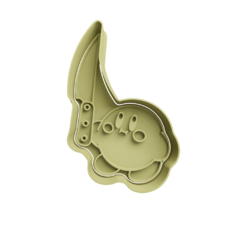 Kirby con Cuchillo Cortador de Galletas