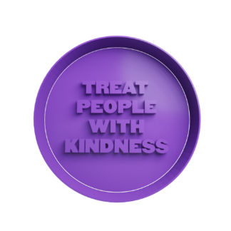 Treat People with Kindness Cortador de Galletas