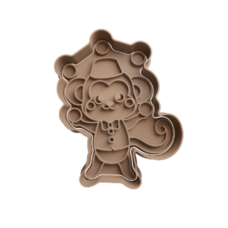 Mono de Circo Cortador de Galletas