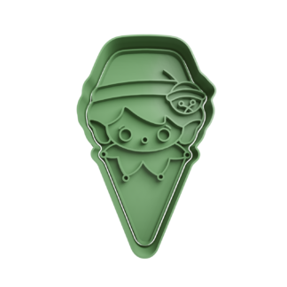 Duende Navideño Cortador de Galletas