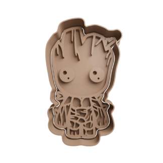 Baby Groot Cortador de Galletas