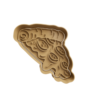 Porción de Pizza Cortador de Galletas