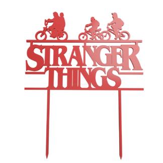 Stranger Things Topper Cake