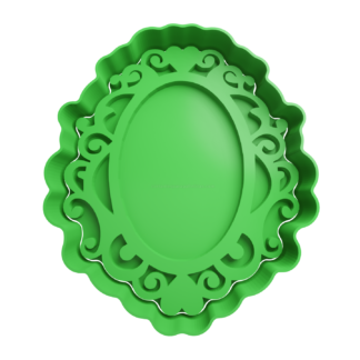 Marco con firulete Cortador de Galletas