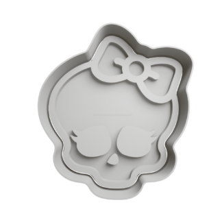 Calavera Monster High Cortador de Galletas