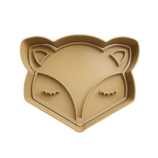 Zorro Cabeza Cortador de Galletas