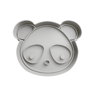 Osito Panda Cabeza Cortador de Galletas