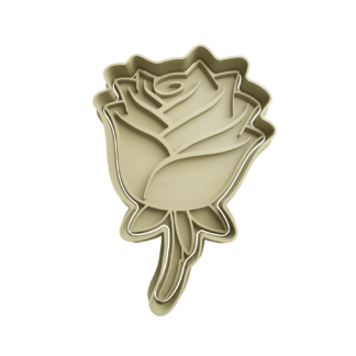Rosa de Perfil Cortador de Galletas