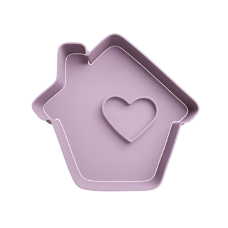 Casa con Corazon Cortador de Galletas