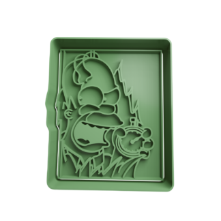 Homero Pierde la Cabeza Cortador de Galletas