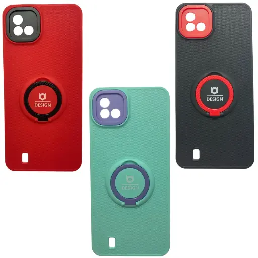 CASE ANILLO SILICON (MOTOROLA E5 PLUS)