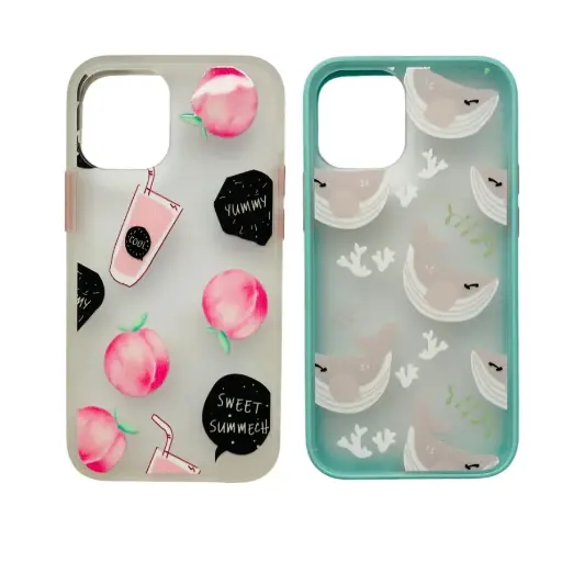 CASE DISEÑO MATTE  (IPHONE 12 MINI)